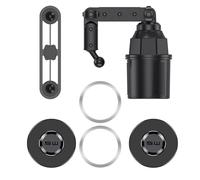 Fentency Phone Car Mount with Adjustable Arms Base Holder Fits Most Cup Holders for 4-7.2 Inch Devices Double Cup Holder Mount