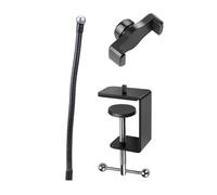 Fentency Twist Smartphone Parenthesis with Reinforced Metal Junctions and Against Slip for Four Point Seven Foot Mobile Devices Metal Grip Phone Stand