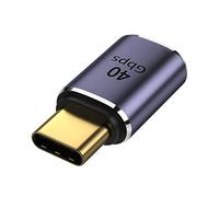 Fentency Type-c 40Gbps Data Transfer Adapter Female to Male Extender for USB Devices Gold Plating Process Extension