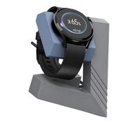 Fentency Upright Smartwatch Cradle, Blue | 45 Degree Viewing Dock, Charging Slot, Desk Nightstand Display Organizer Base Rack
