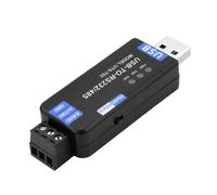Fentency USB to RS232 RS485 Converters Module with LED Indicators Automatic Voltages Current Protections for Computer Connectivities