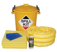 Fentex 65Ltr Chemical Spill Kit In Plastic Drum