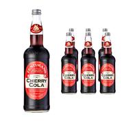 Fentimans Cherry Cola - Botanically Brewed Cola with a Cherry Twist - Exquisitely Crafted & Refreshing Soft Drinks - Gluten-Free and Vegan Friendly