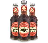 Fentiman's Cherry Cola Fizzy Drink, 275ml Glass Bottle (12 Pack)