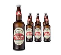 Fentimans Ginger Beer Botanically Brewed Soft Drink Exquisitely Crafted Refreshing Soft Drinks GlutenFree and Vegan Friendly Soft Drinks 6 x 750