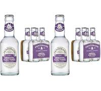 Fentimans Oriential Yuzu Tonic Water - Botanically Brewed Water - Infused with Yuzu Extracts and Herbal Undertones - Low Calorie, Gluten Free and Vegan Friendly Soft Drinks - 4 x 200 ml (Pack of 2)