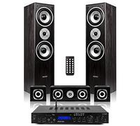 Fenton 5.0 Home Cinema Surround Sound System, Black, Movies & Music