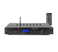 Fenton AV-150BT 5-Channel Home Audio Amplifier, Bluetooth Amplifier for HiFi Surround Sound System, 5.1 Cinema Receiver, Home Theatre Experience