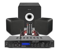 Fenton B406A 2.1 Home Stereo Speaker Set with Subwoofer & Amplifier