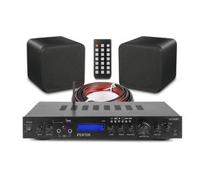 Fenton B406A Hi-Fi Bluetooth Speaker System with Amplifier and FM Radio