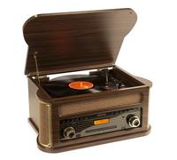 Fenton Memphis Vintage Record Player with CD & Cassette - Retro Design