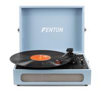 Fenton RP118E Briefcase Record Player with Bluetooth Output & Speakers