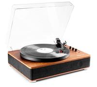 Fenton RP162 Bluetooth Turntable, Stylish Vinyl Player with Bluetooth Output, Record Player that Connects to Speaker for Enhanced Listening Experience