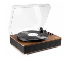 Fenton RP162 Bluetooth Turntable, Stylish Vinyl Player with Bluetooth Output, Record Player that Connects to Speaker for Enhanced Listening Experience