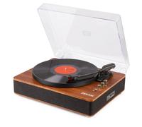 RP162D Record Player with Bluetooth Speakers, Vinyl Turntable to USB Digital MP3