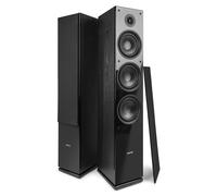SHF80 Floorstanding Hi-Fi Speakers for Home Hi-Fi Stereo System 3-Way 6.5" Black