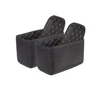 Fentty Rear Trunk Case Liner 38L Side Box Bending Angle Inner pad Motorcycle Luggage Case Cushion Storage Toolbox Inside Liner Cushion PU Leather Seat Bucket Pad Storage(38L No Exhaust)