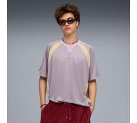 Fenty x PUMA Short Sleeve Jersey Unisex Shirt, Pale Plum, size Large