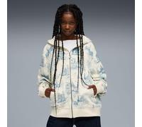 Fenty x PUMA x Smurfs Toile Zip-Up Hoodie Unisex, Deep Dive/AOP, size 2XL