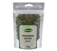 Fenugreek Leaves 25g by Hatton Hill | Kasuri Methi, Authentic Flavour for Curries, Stews, and Breads