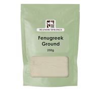 Fenugreek Powder 250g by Manor Springs - Ground from Premium Fenugreek Seeds