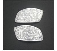 FENVY Car Audio Speakers Decorative Cover for Audi A1 S1 8X 2011-2018,Car Interior Audio Speaker Decorative Frame Cover Trim Speakers Decals,A-2 pcs Silver