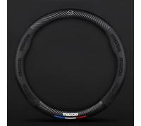 FENVY Car Steering Wheel Cover for Mazda 3 2019 2020 2021 2022 2023-2024,Non-slip Breathable Car Steering Wheel Protector Car Interior Decorative Accessories