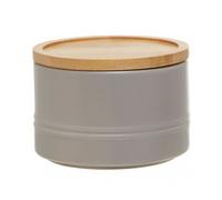 Fenwick 380ml Grey Stoneware Kitchen Food Jar Coffee Sugar Tea Storage Canister