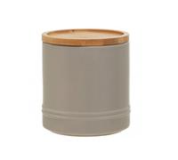 Fenwick 720ml Grey Stoneware Kitchen Food Jar Coffee Sugar Tea Storage Canister