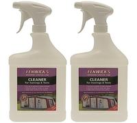 Fenwicks 1820 Awning and Tent Cleaner - Off-White, 1 Litre (Pack of 2)