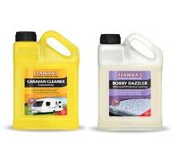 Fenwicks Caravan Cleaner 1L & Fenwicks Bobby Dazzler Twin Pack Deal