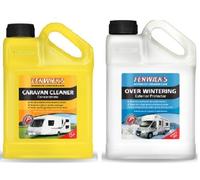 Fenwicks Caravan Cleaner & Overwintering Exterior Protector Twin Pack (Both 1 Litre Bottles)