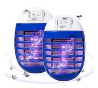 Fenytay Electric Fly Zapper - Electric Fly Catcher with UV Light | Plug in Gnat Traps, High Powered UV Light Fruit Fly Traps Electric for Home Yard Patio Camping