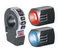 Fenytay Motorcycle Speaker - Wireless Horn System with Phone Charging - Waterproof Moto Speaker - for Car Scooter Bicycle Biking Cycling Automotive Adult