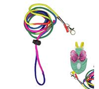 Fenytay Parrot Diaper,Soft Fashion Bird Diapers Suite - Pigeon Suit for Small Medium Birds Parakeets Parrot Cockatiel, Bird Diapers for Parrots