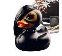 Fenytay Resin Duck Statue, Duck Ornaments, Gothic Sculpture Duck Figurines,Resin Statues Desk Decor, Collectible Figurines Satan Duck, Tabletop Ornaments Home Decoration