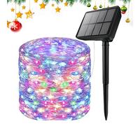 Fenytay Solar String Lights Outdoor | Star Solar Power String Lights Outdoor | Ambient Lighting Party Decorations Christmas Decorations for Tree Yard Porch Indoor Wedding Garden Deck