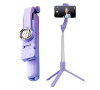 Fenytay Stable and Firm Travel Tripod | Portable Travel Tripod with Remote Control | Rotating Phone Holder for Taking Selfies Live Streaming