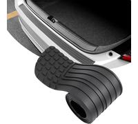 FENZHUI Rear Bumper Protector for FIAT Panda 3 (III) 312/319 I 2012-2022, Boot Sill Guard Trunk Scuff Plate Car Bumper Strip Exterior Protection Auto Accessories