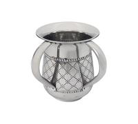 Fenzo Decorative Netilat Yadayim Wash Cup Religious Hand Washing/Shabbat Judaica Gift for Rosh Hashanah Judaica Hand Wash Cup Netilat Yadayim Last Water 2 Handle Shabbat/Silver