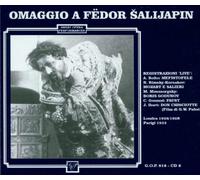 Feodor Chaliapin - Hommage to Fedor Salijapin
