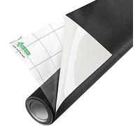 FEOMOS Total Blackout Window Film with Heat Resistant White Side Static Cling 100% Light Blocking Glass Films Cover Room Darkening Removal 90cmx200cm