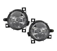Feoosvx Car Front Foglight For Seat For Leon For Mk2 2005-2009 For Polo 9N MK4 2001 2002 2003-2005 Halogen Foglights Lamps Headlights H3 Fog Light(L and R)