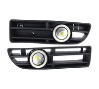 Feoosvx Car Front Foglight For VW For Jetta For Bora For Mk4 1999-2004 Car Fog Light LED Front Bumper Grille DRL Lamp Headlights Part