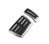 Feoosvx Car Pedal Covers For A4 B9 A5 A6 C8 A7 Q5 Q7 Q8 2016-2024 Car Pedal Pad Foot Rest Foot Brake Gas Accelerator Pedal Cover Pedal Rubber Pads
