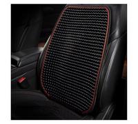 Feoosvx Car Seat Cover Set Car Seat Cushion Summer Cool Cushion Single Piece Of Wood Beads Summer Breathable Cushion Ventilation Cold Four Seasons Availabl(Black 1 piece E)