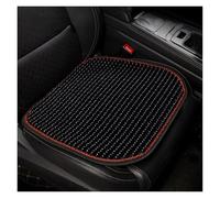 Feoosvx Car Seat Cover Set Car Seat Cushion Summer Cool Cushion Single Piece Of Wood Beads Summer Breathable Cushion Ventilation Cold Four Seasons Availabl(Black 1 piece B)