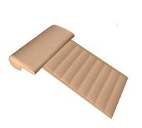 Feoosvx Car Seat Cover Set Car Seat Extenr Leg Cushion Driver Leg Support Pillow Cover Memory Foam Auto Seat Extenr Padding Mat(Beige)