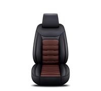 Feoosvx Car Seat Cover Set For VW For Polo For Atlas For Jetta For Bora For Eos For Sharan For Variant For Beetle For Scirocco UP Car Seat Covers(Black Coffee 1 Seat F)