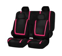 Feoosvx Car Seat Covers Full Set For Citroen C2 C3 C4 For Cactus C5 C4 For Picasso C6 DS3 DS4 DS5 Auto Seat Cushion Protection Cover Accessories Auto Seat Cover(5Seats-Pink)